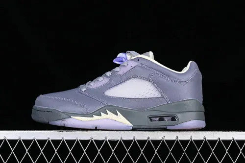 All categories Air Jordan Jordan series basketball shoes Air Jordan 5 G version Air Jordan 5 Low "Indigo Haze" AJ5 Joe 5 3M reflective indigo fog color low-top basketball shoes FJ4563-500